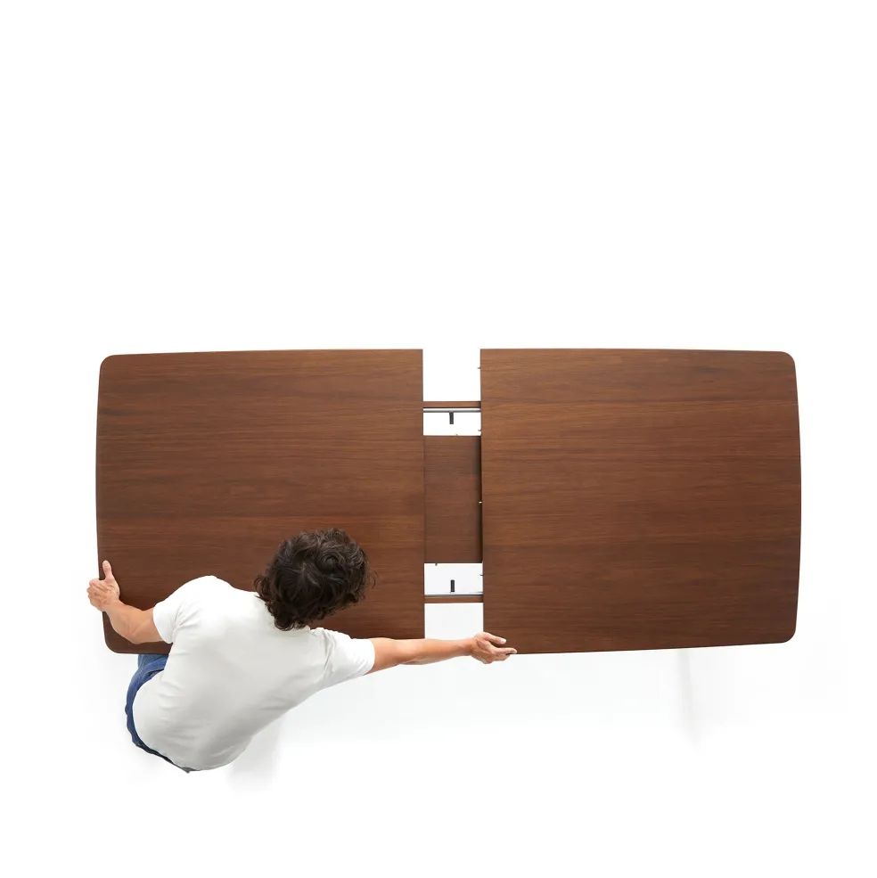Outlet Ninety Extending Dining Table Dark Walnut 200cm Dining Tables
