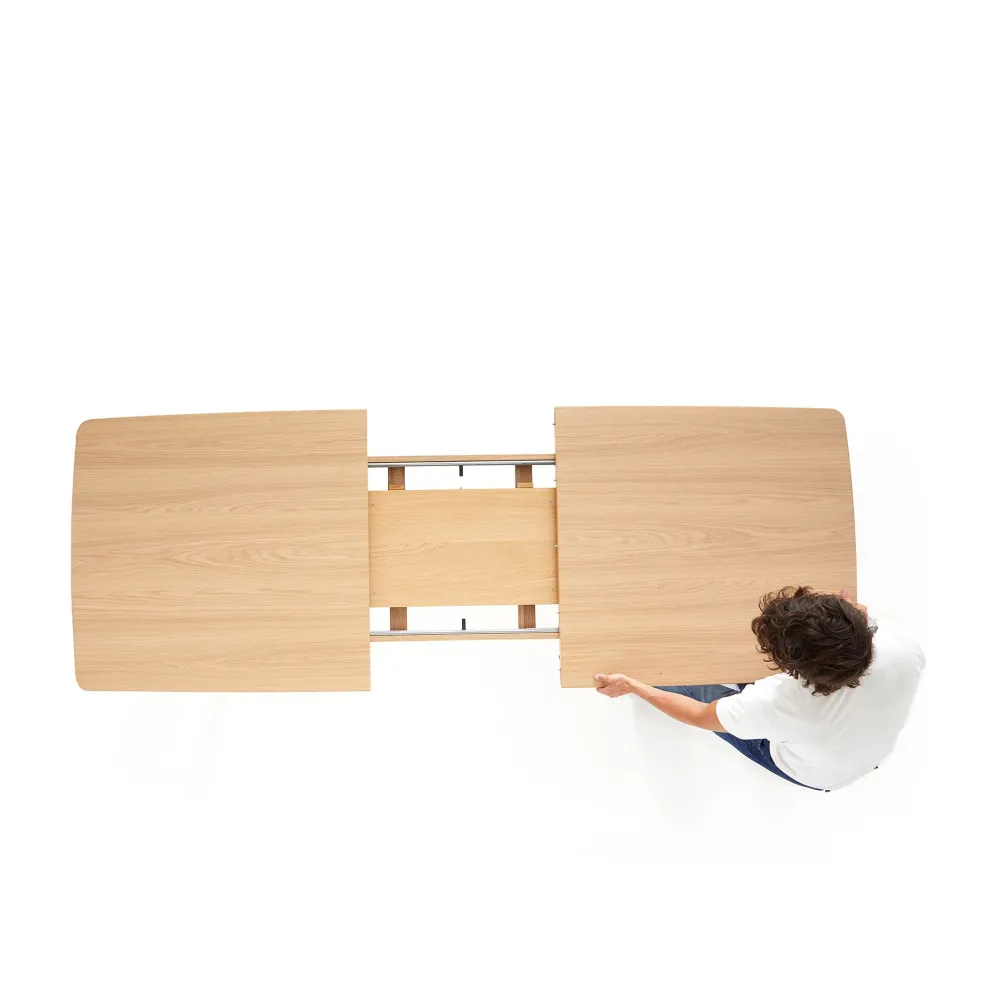 Clearance Ninety Extending Dining Table Oak 160cm Dining Tables