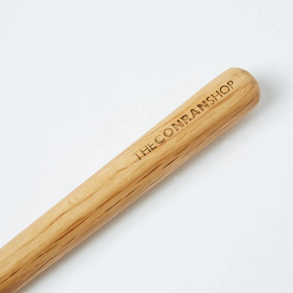 Hot Oak Angled Spoon Serving Bowls & Utensils