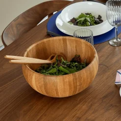 Store Oak Large Bowl 30cm Serving Bowls & Utensils