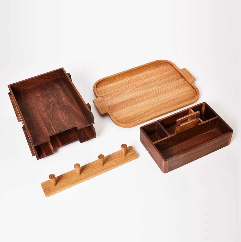 Best Sale Oak Rectangular Tray 48 x 31cm Utility | Trays