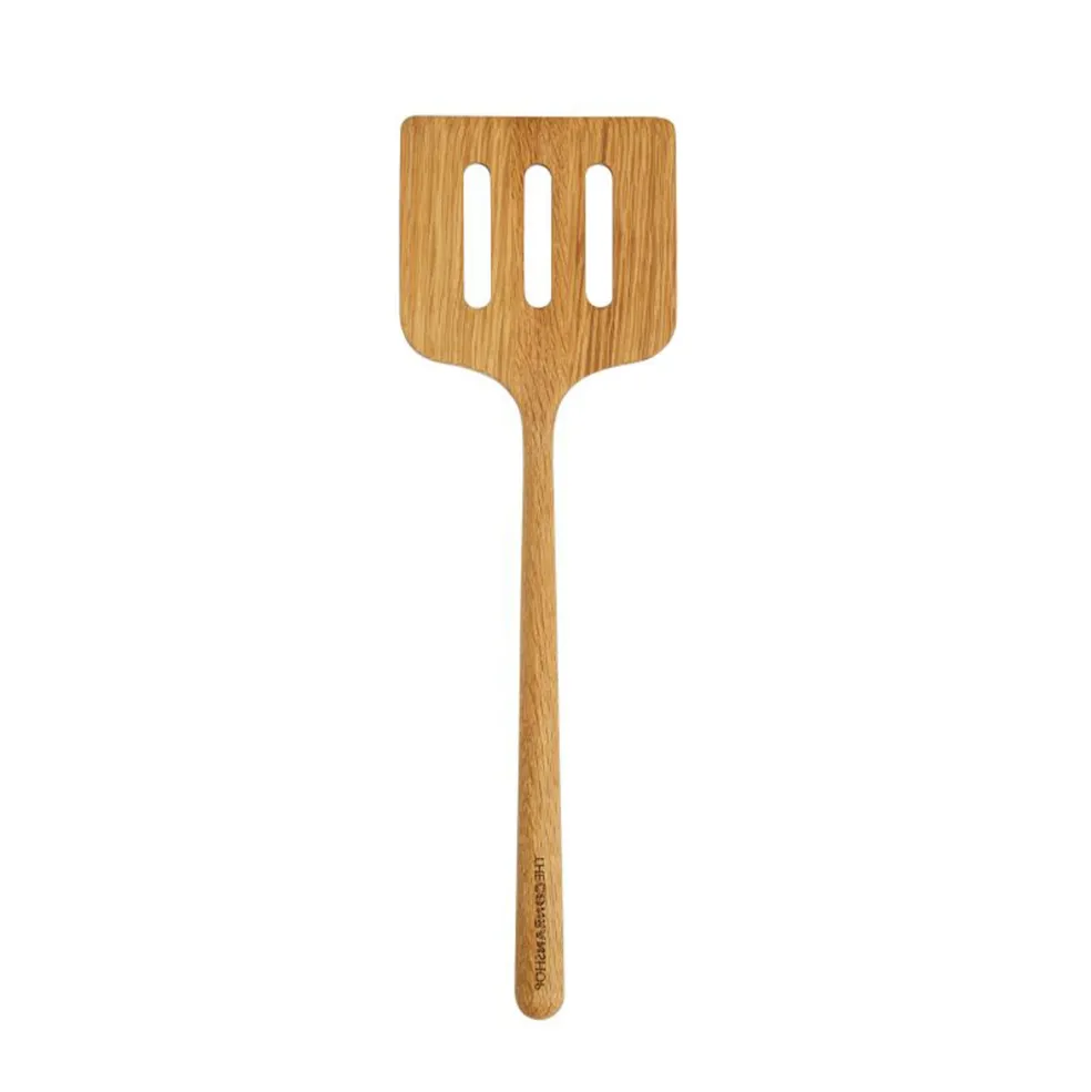 Sale Oak Slotted Spatula Serving Bowls & Utensils