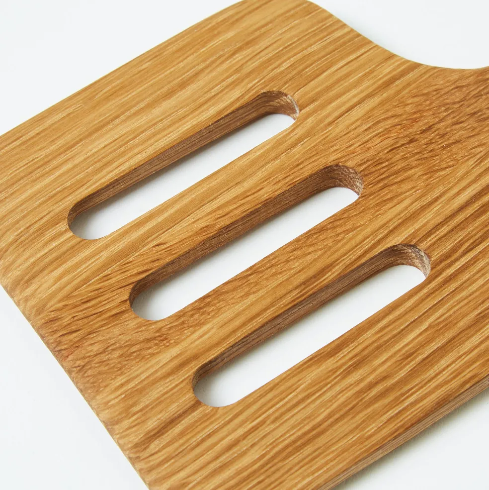 Sale Oak Slotted Spatula Serving Bowls & Utensils