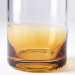 New Ombre High Ball Amber & Blue Glassware | Get It In Time For Christmas