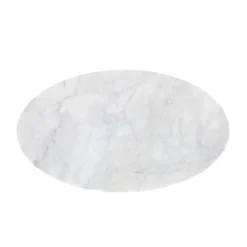 Online Orbit Coffee Table Oak & White Marble Coffee & Side Tables