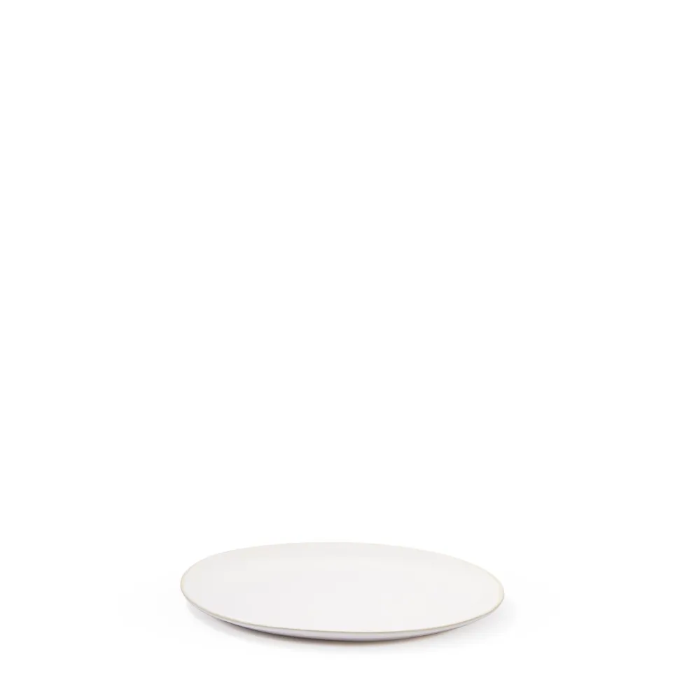 New Organic Sand Dinner Plate White 31cm Get It In Time For Christmas | Table Settings