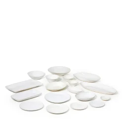Shop Organic Sand Platter White 32cm Serving Boards & Platters | Table Settings