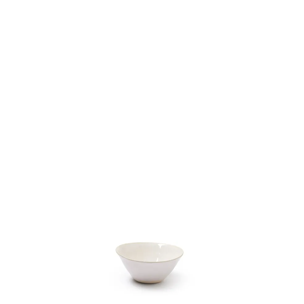 New Organic Sand Pudding Bowl White 15cm Get It In Time For Christmas | Table Settings