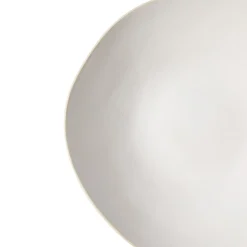 Sale Organic Sand Salad Bowl White 30cm Serving Bowls & Utensils | Table Settings