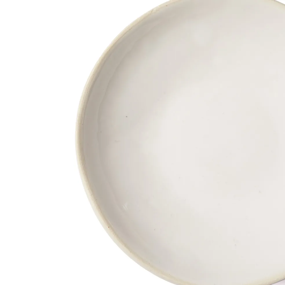 Fashion Organic Sand Salsa Dish White 13cm Serving Bowls & Utensils | Table Settings