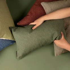 Sale Otterley Antique White & Navy Cushion Cover 30 x 50cm Cushion Covers & Pads | Cushions