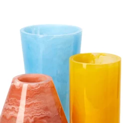 Outlet Pamana Cylinder Vase Blue 34cm Vases