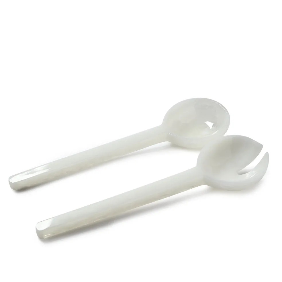 Sale Pamana Serving Spoons White Gloss Serving Bowls & Utensils
