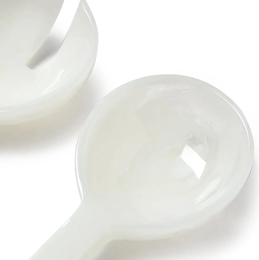Sale Pamana Serving Spoons White Gloss Serving Bowls & Utensils