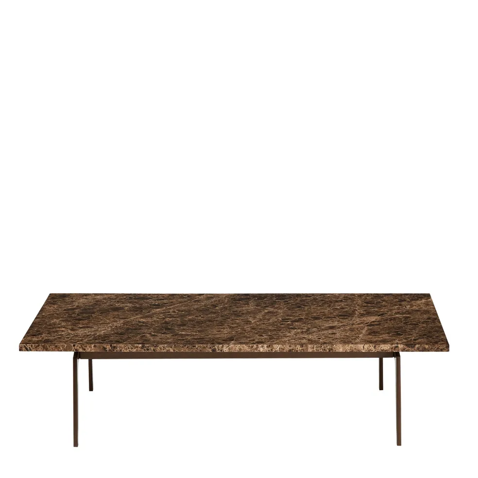 Outlet Pelham Coffee Table Emperador Marble Coffee & Side Tables