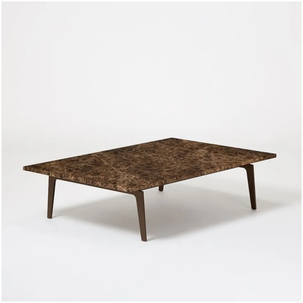 Outlet Pelham Coffee Table Emperador Marble Coffee & Side Tables