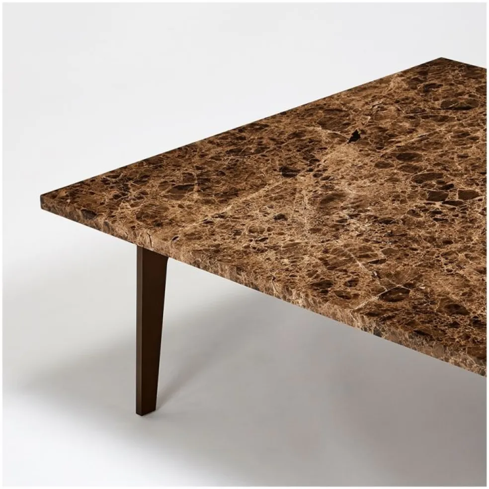Outlet Pelham Coffee Table Emperador Marble Coffee & Side Tables