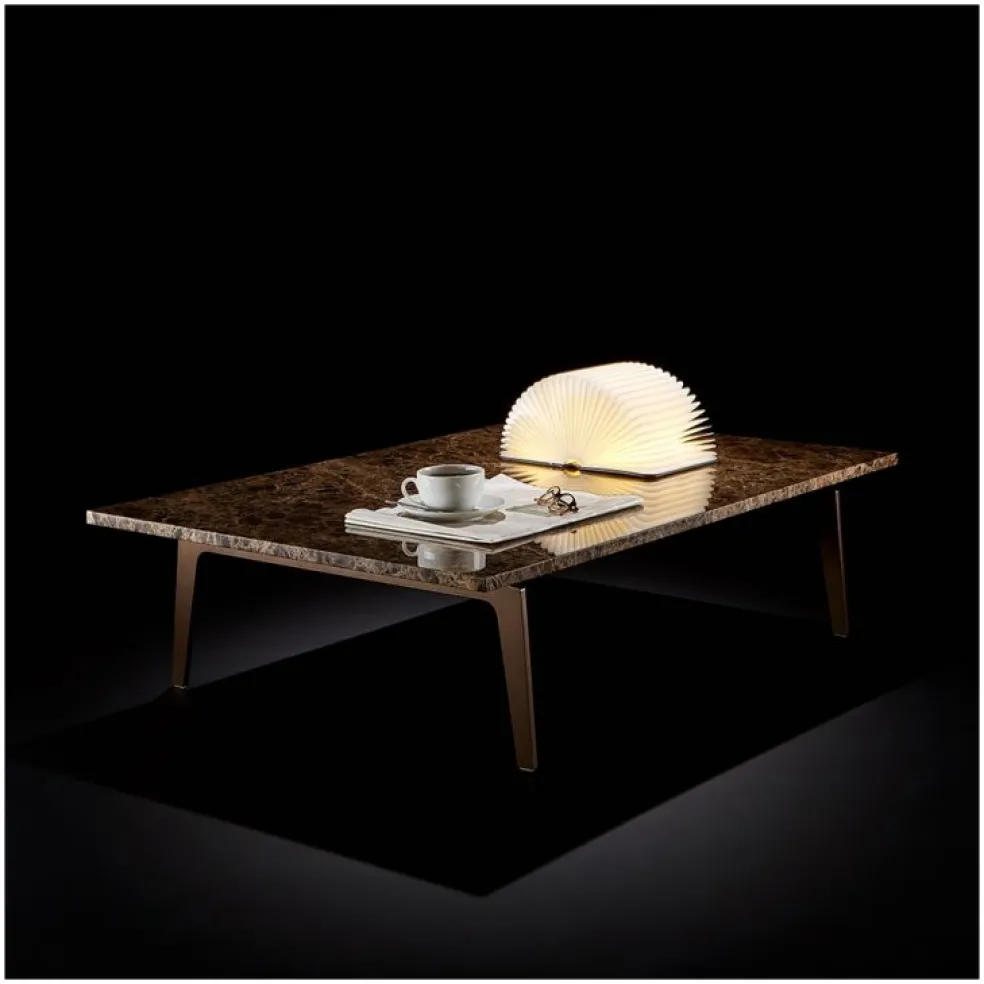 Outlet Pelham Coffee Table Emperador Marble Coffee & Side Tables