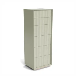 Best Pillar 6 Drawer Tallboy Lichen In Stock | Bedroom Furniture