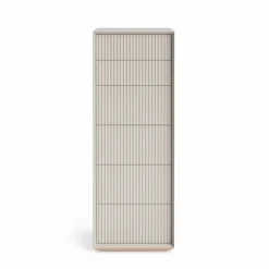 Discount Pillar 6 Drawer Tallboy Stone In Stock | Bedroom Furniture