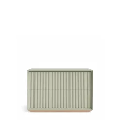 Best Sale Pillar 2 Drawer Unit Lichen Bedroom Furniture | Storage