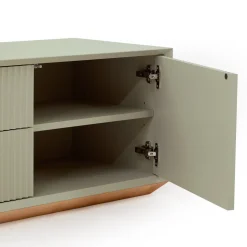Discount Pillar Low Console 200cm Lichen Bedroom Furniture | Storage