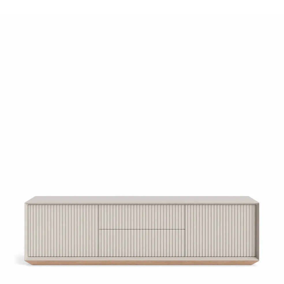 Cheap Pillar Low Console 160cm Stone In Stock | Bedroom Furniture