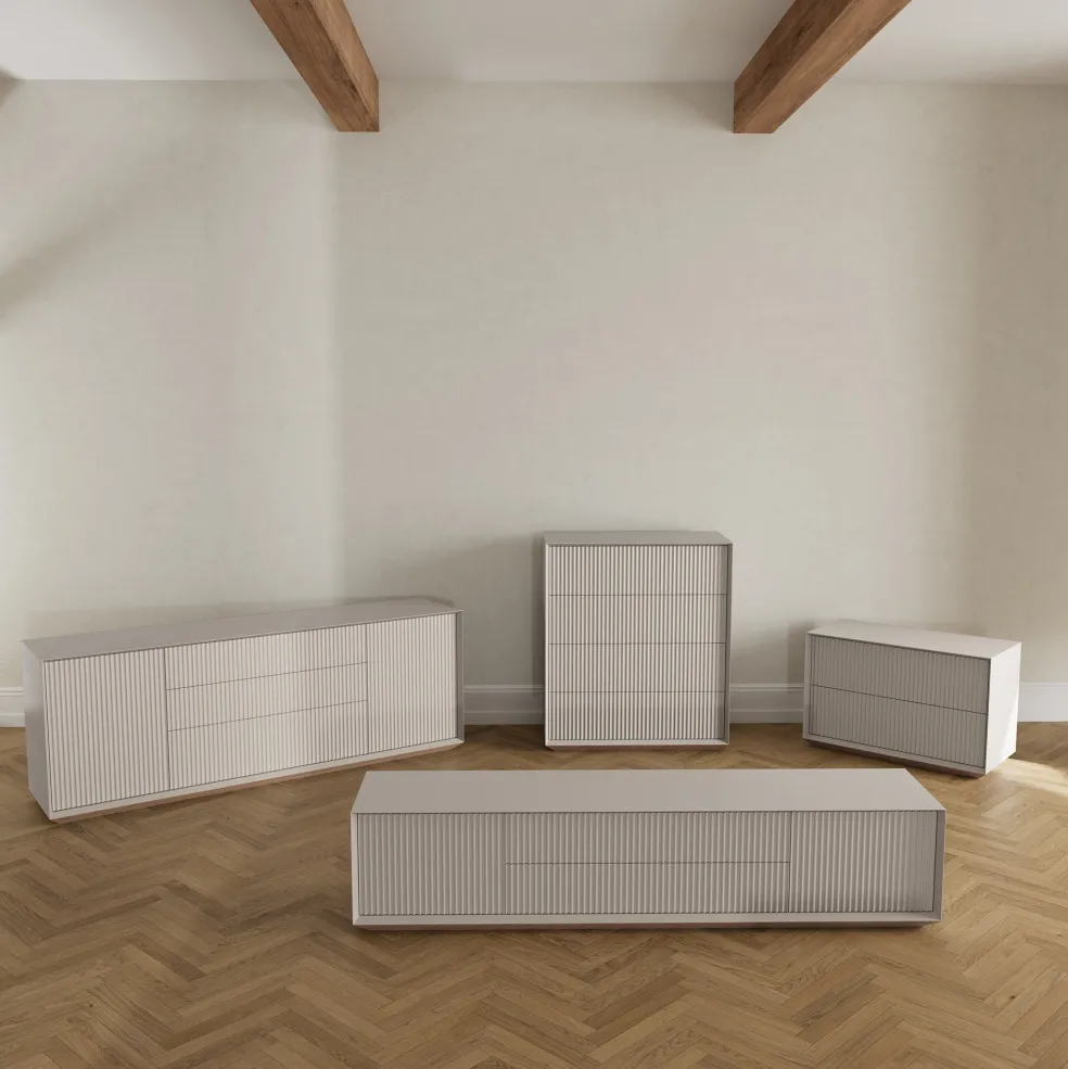 Cheap Pillar Low Console 160cm Stone In Stock | Bedroom Furniture