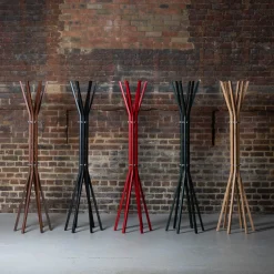 Outlet Pirouette Coat Stand Red Utility | In Stock