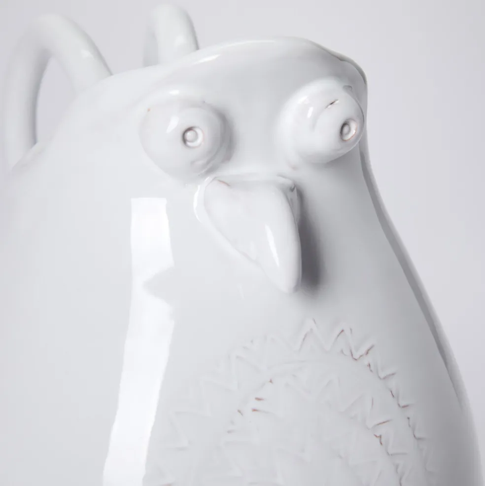 Cheap Puglia White Bird Jug Mugs, Cups & Jugs | Gifts For Home