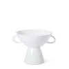 Best Puglia White Footed Bowl Large Bowls & Plates | Gifts For Home