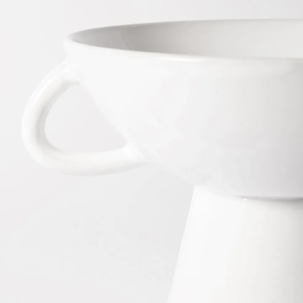 Store Puglia White Footed Bowl Small Gifts For Home | Table Settings