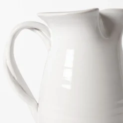 Best Puglia White Jug With Plaited Handle Mugs, Cups & Jugs | Gifts For Home