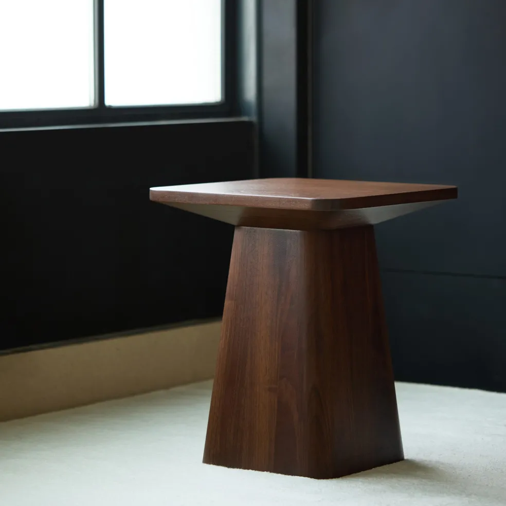 New Rook Side Table Walnut Coffee & Side Tables