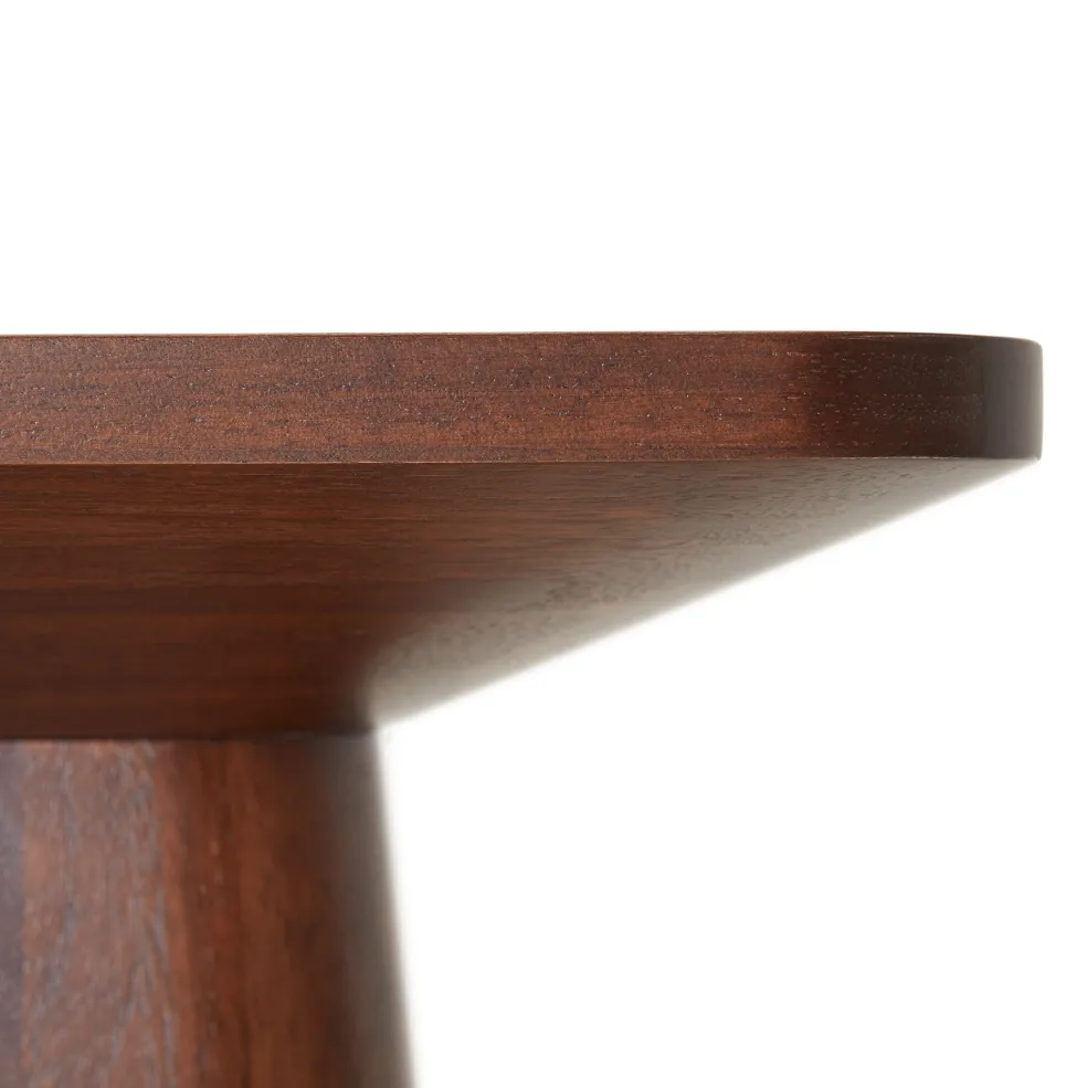 New Rook Side Table Walnut Coffee & Side Tables