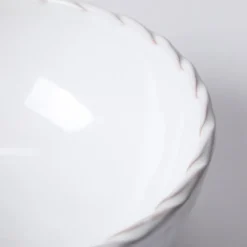 Discount Rope Edge White Cereal Bowl 17cm Bowls & Plates | Get It In Time For Christmas