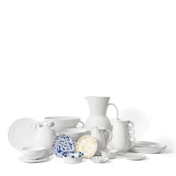 Online Rope Edge White Small Oval Plate 18cm Bowls & Plates | Table Settings