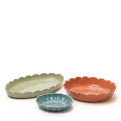 Store Scallop Fluted Bowl Speckle Blue 16.5cm Get It In Time For Christmas | Table Settings