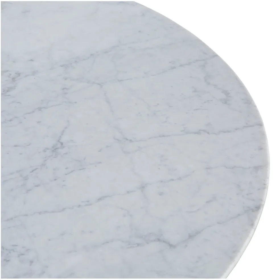 Discount Stix Dining Table Carrara Marble & White Dining Tables