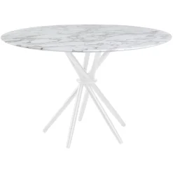 Best Sale Stix Dining Table Marble 120cm Dining Tables
