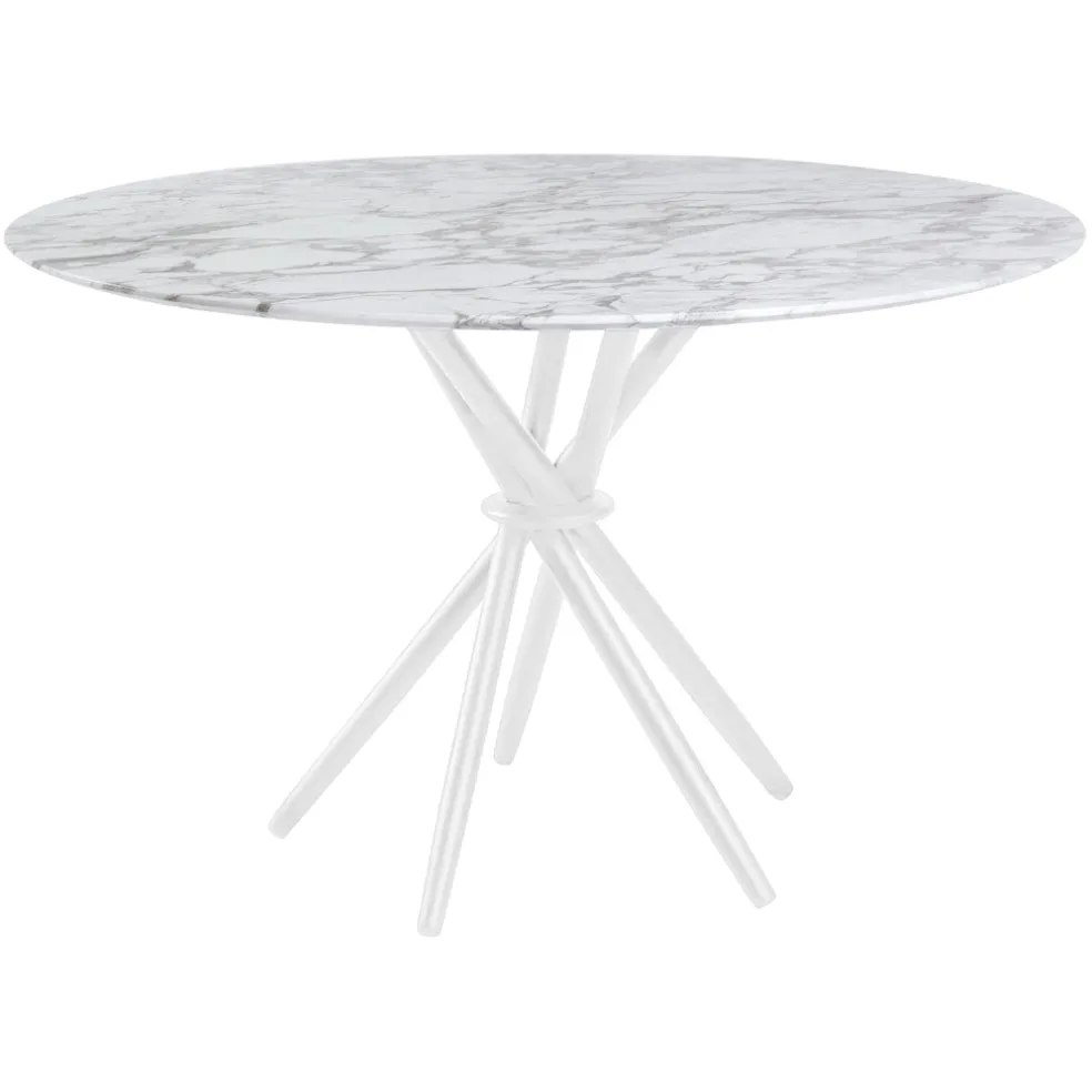 Best Sale Stix Dining Table Marble 120cm Dining Tables