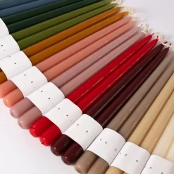 Best Taper Candle Pair Red 30cm Candles, Holders & Diffusers