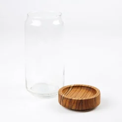 Flash Sale Teak Stacking Storage Jar 1L Utility | Storage Baskets, Containers & Jars