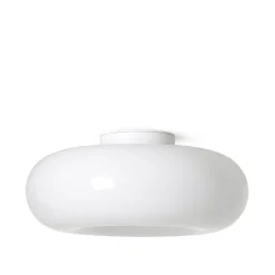Best Torus Dimmable Large Flush Ceiling & Wall Light Opal Lighting | Get It In Time For Christmas