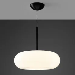 Best Torus Dimmable Large Pendant Lamp Opal Lighting | Get It In Time For Christmas