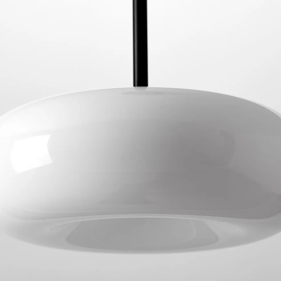 Best Torus Dimmable Large Pendant Lamp Opal Lighting | Get It In Time For Christmas