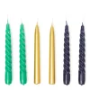 Best Sale Twist & Straight Candles Set of 6 20cm Candles, Holders & Diffusers