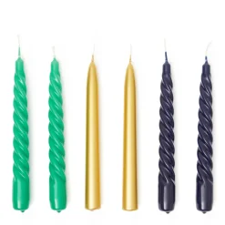 Best Sale Twist & Straight Candles Set of 6 20cm Candles, Holders & Diffusers