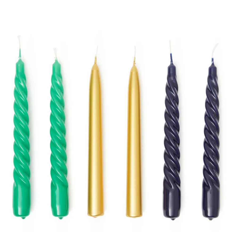Best Sale Twist & Straight Candles Set of 6 20cm Candles, Holders & Diffusers