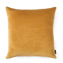 New Velvet Cushion Cover Ochre 59 x 59cm Cushion Covers & Pads